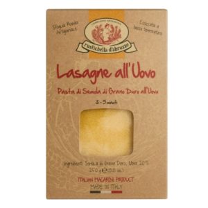 Rustichella d’Abruzzo Egg Lasagne Sheets – 250 g