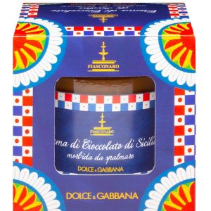 FIASCONARO DOLCE & GABBANA CHOCOLATE OF MODICA SPREADABLE CREAM box & gift bag 200g