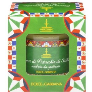 FIASCONARO DOLCE & GABBANA SPREADABLE PISTACHIO CREAM with box & gift bag 200g