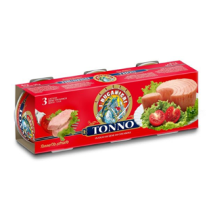 ISOLA DORO TUNA FILLETS IN OIL 3x80g tin