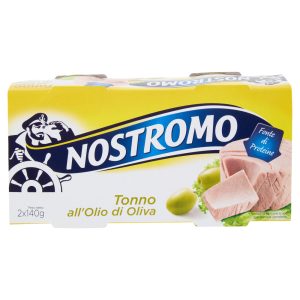 NOSTROMO TUNA IN OLIVE OIL 2 x 140g tin