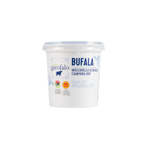 FATTORIA GAROFALO BUFFALO MOZZARELLA OF CAMPANIA PDO (10x50g) TUB
