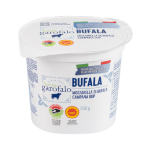 FATTORIA GAROFALO BUFFALO MOZZARELLA OF CAMPANIA PDO 250g CUP