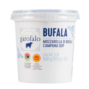 FATTORIA GAROFALO BUFFALO MOZZARELLA OF CAMPANIA PDO (10x50g) TUB
